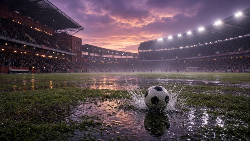 ملعب الدوري الإنجليزي الممتاز تحت المطر بث مباشر يلا لايف